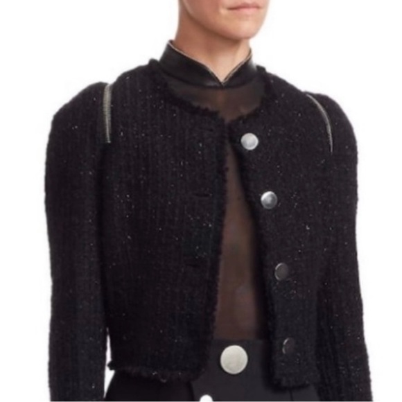 Alexander Wang Leather Jacket NWT - Picture 9 of 9